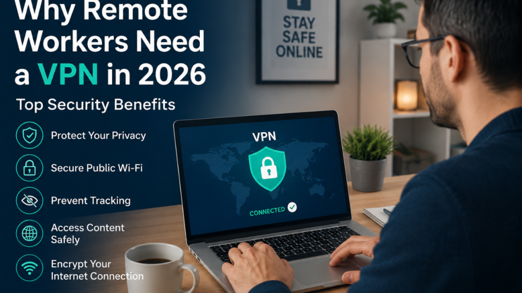 Why Remote Workers Need a VPN in 2026: Top Security Benefits